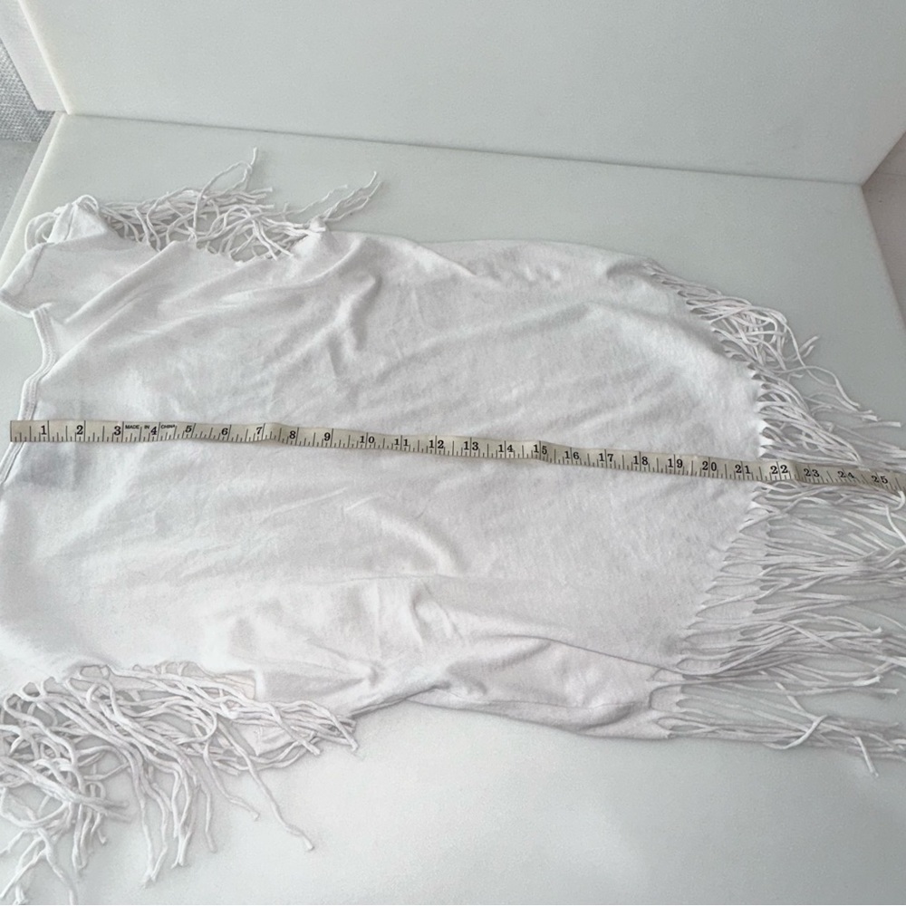 Harley Davidson Women’s Fringe White T Shirt Size M - Picture 4 of 6